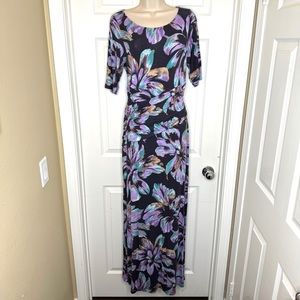 Tommy Bahama Floral Maxi Dress Medium
